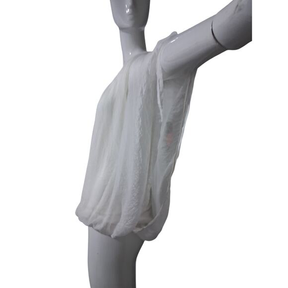 Giulia Italy Women's Size Large 100% Silk Embroidered Whimsical Fairycore Top - Picture 6 of 12